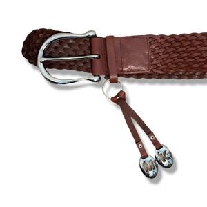 MICHAEL Michael Kors Women's Genuine Bonded Leather Belt (model 553633) sz SM